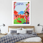 Toile Japon avec le cerf (Insitu(Chambre))