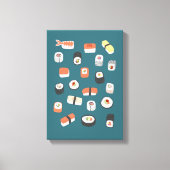 Toile Japonais Sushi Nigiri Maki (Recto)