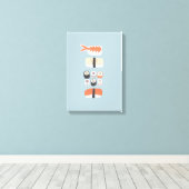 Toile Japonais Sushi Nigiri Maki (Insitu (Plancher de Bois))