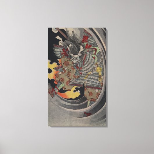 Toile Japonais Ukiyo-e Yokai Ghost par Yoshitoshi (Recto)