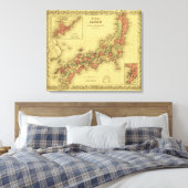 Toile JaponCarte panoramiqueJapon (Insitu(Chambre))