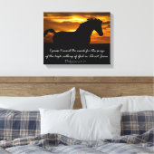 Toile J'appuie sur Vers la Bible Mark Verse (Insitu(Chambre))