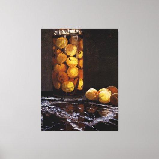 Toile Jar des pêches (Recto)