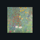 Toile Jardin agricole avec tournesols - Gustav Klimt<br><div class="desc">Jardin agricole avec tournesols par Gustav Klimt.</div>