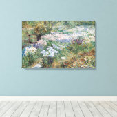 Toile Jardin aquatique Childe Hassam Art (Insitu (Plancher de Bois))