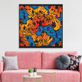 Toile Jardin aquatique de Suki 4 (Insitu(Salon))