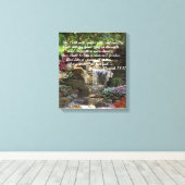 Toile Jardin arrosé (Insitu (Plancher de Bois))