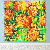 Toile Jardin Art Motif frais (Insitu (Plancher de Bois))