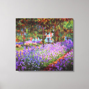 Toile Jardin Artiste Monet Art Fine