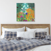 Toile Jardin aux fleurs Gustav Klimt (Insitu(Chambre))