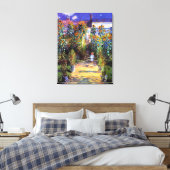 Toile Jardin Claude Monet Fleurs de tournesol été (Insitu(Chambre))