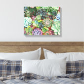 Toile Jardin coloré Succulent (Insitu(Chambre))