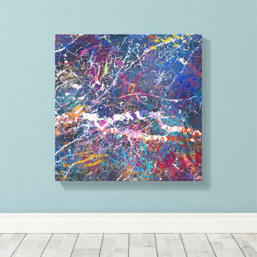 Toile Jardin côtier - Dew du matin (Insitu (Plancher de Bois))