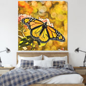 Toile Jardin d'art du papillon monarque (Insitu(Chambre))