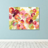 Toile Jardin de corail et d'émeraude (Insitu (Plancher de Bois))