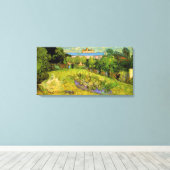 Toile Jardin de Daubigny par Vincent van Gogh, Le Jardin (Insitu (Plancher de Bois))