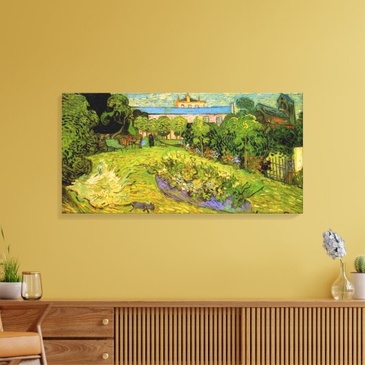Toile Jardin de Daubigny par Vincent van Gogh, Le Jardin (Insitu(Salon))
