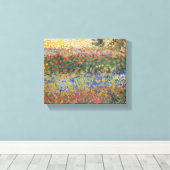 Toile Jardin de fleurs - Vincent van Gogh (Insitu (Plancher de Bois))