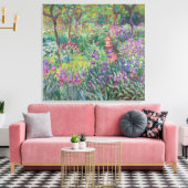 Toile Jardin de l'artiste à Giverny, Monet (Insitu(Salon))