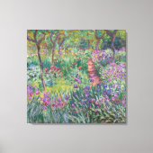 Toile Jardin de l'artiste à Giverny, Monet (Recto)
