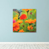 Toile Jardin de mémoire (Insitu (Plancher de Bois))