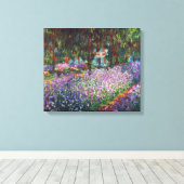 Toile Jardin de Monet à Giverny par Claude Monet (Insitu (Plancher de Bois))