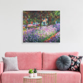Toile Jardin de Monet à Giverny par Claude Monet (Insitu(Salon))