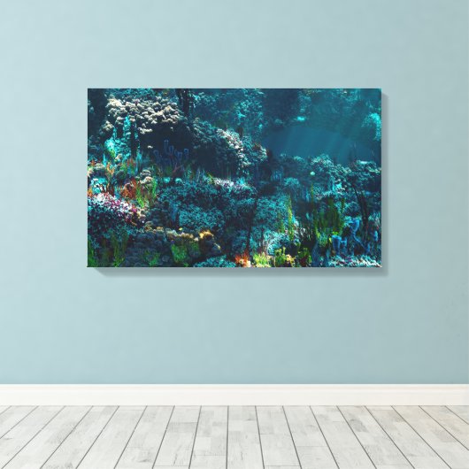 Toile Jardin de Nemo (Insitu (Plancher de Bois))