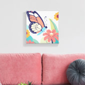 Toile Jardin de papillons (Insitu(Salon))