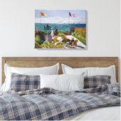 Toile Jardin de Sainte-Adresse | CLAUDE MONET | (Insitu(Chambre))