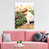 Toile Jardin de Tulip (Insitu(Salon))