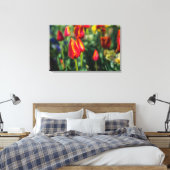 Toile Jardin de tulipes texturé (Insitu(Chambre))