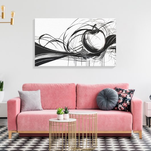 Toile Jardin d'Eden : Chaos (Insitu(Salon))