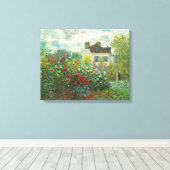 Toile Jardin des artistes de Monet dans Peinture d'Argen (Insitu (Plancher de Bois))