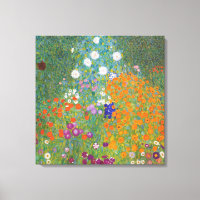 Jardin des fleurs (par Gustav Klimt)