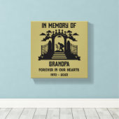 Toile Jardin des Mémoires Funérailles (Insitu (Plancher de Bois))