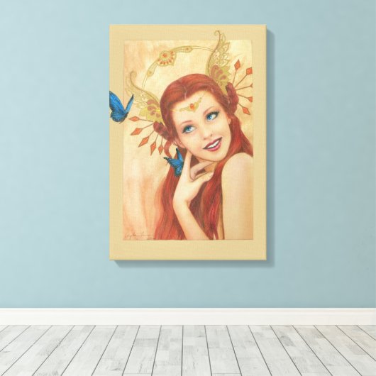 Toile Jardin des objets ailés (Insitu (Plancher de Bois))