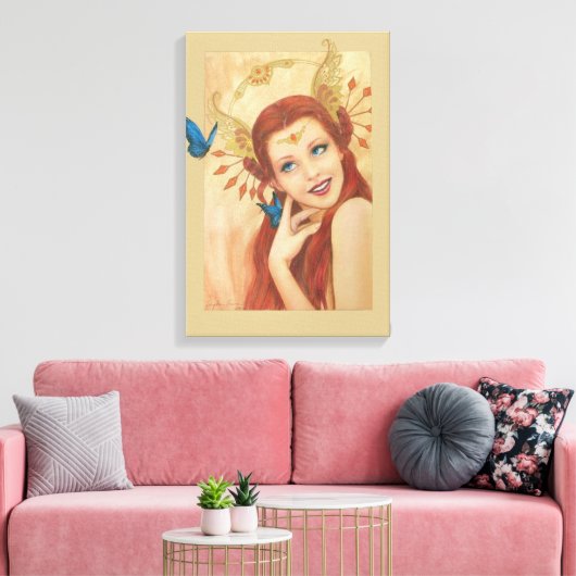 Toile Jardin des objets ailés (Insitu(Salon))