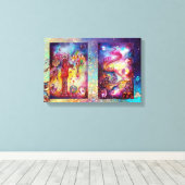 TOILE JARDIN DES OMBRES PERDUES / ESCALIERS MYSTIQUES (Insitu (Plancher de Bois))