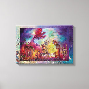 TOILE JARDIN DES OMBRES PERDUES FLYING RED DRAGON