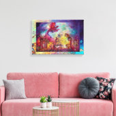 TOILE JARDIN DES OMBRES PERDUES FLYING RED DRAGON (Insitu(Salon))