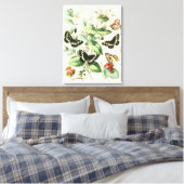 Toile Jardin des papillons et des fleurs (Insitu(Chambre))