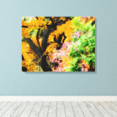 Toile Jardin des Zen (Insitu (Plancher de Bois))