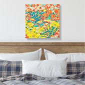Toile Jardin d'été Art Exotique Abstrait (Insitu(Chambre))