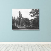 Toile Jardin du cloître, Musée des Monuments (Insitu (Plancher de Bois))