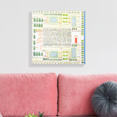 Toile Jardin d'un Dignitaire égyptien de haut rang, de (Insitu(Salon))