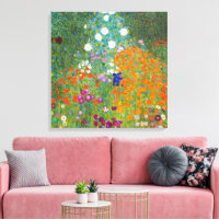 Jardin fleuri | Gustav Klimt