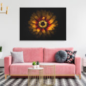 Toile Jardin Fleurs No 69 Version couleur (Insitu(Salon))