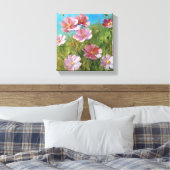 Toile Jardin Floral Rose (Insitu(Chambre))