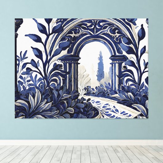 Toile Jardin français classique (Insitu (Plancher de Bois))